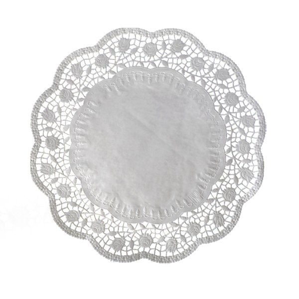 2000 Stk. Tortenspitzen Tortenunterlagen weiß Ø 16 cm